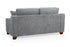 Daniela Sofa Slate 3 Seater Back View